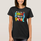 T-shirt École Good Bye School Hello Pool Goodbye School H (Devant)