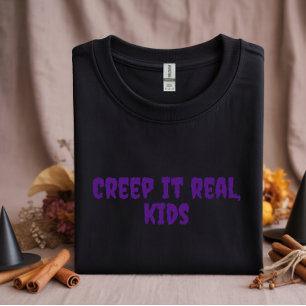 T-shirt École halloween humour professeur typographie oran