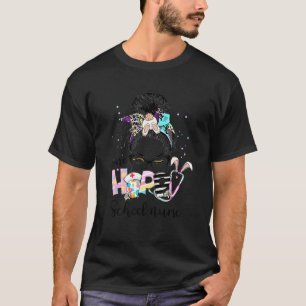T-shirt École Hoppy Infirmière Pâques Stethoscope Scrub Ma
