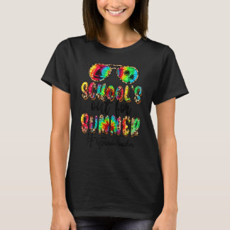 T-shirt École Hors Pour L'Été Leopard Tie Dye 1ère Année T