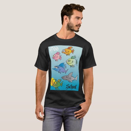 T-shirt École impaire (Devant entier)