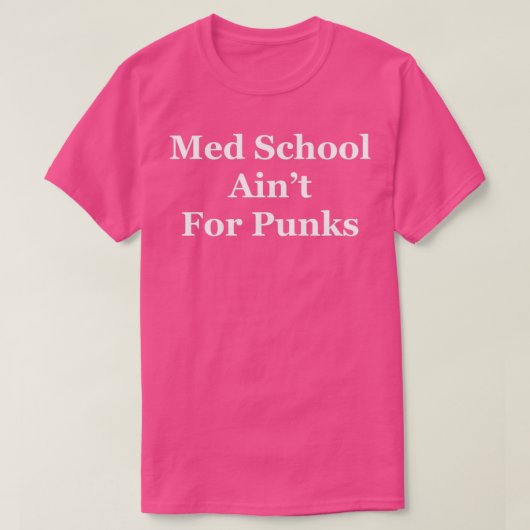 T-shirt École Med Aint Pour Punksschool 1 (Design devant)
