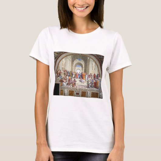 T-shirt École Raphael Raffaello d'Athènes (Devant)