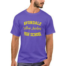 T-shirt école secondaire Avondale