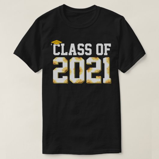 T-shirt École Secondaire Collège Classe De 2021 Graduati (Design devant)