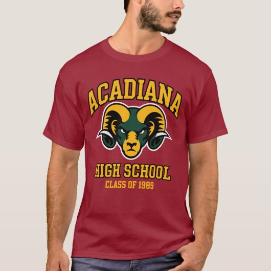 T-shirt École secondaire d'Acadina (Devant)
