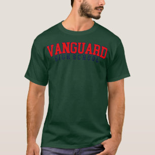 T-shirt école secondaire d'avant-garde