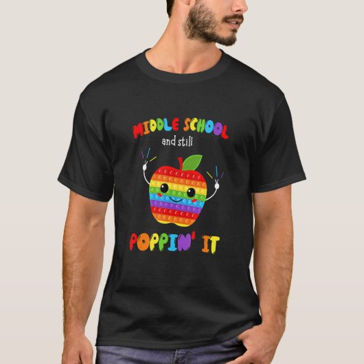 T-shirt École Secondaire Et Toujours Le Renvoyer À L'École (Devant)