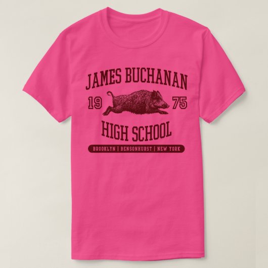 T-shirt École secondaire James Buchanan (Design devant)