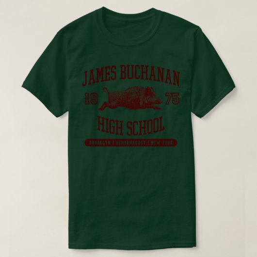 T-shirt École secondaire James Buchanan (Design devant)