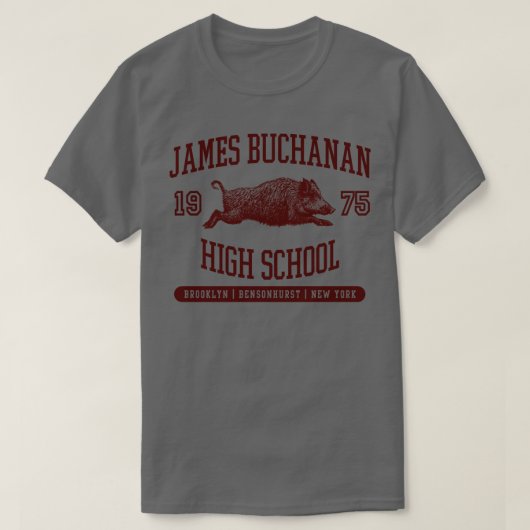 T-shirt École secondaire James Buchanan (Design devant)