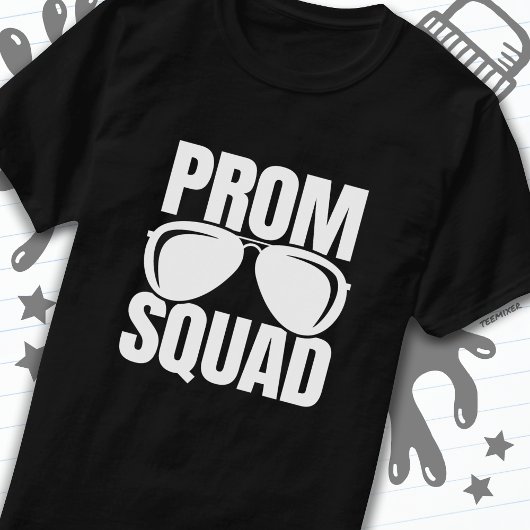 T-shirt École secondaire Prom Planning Junior Senior Prom