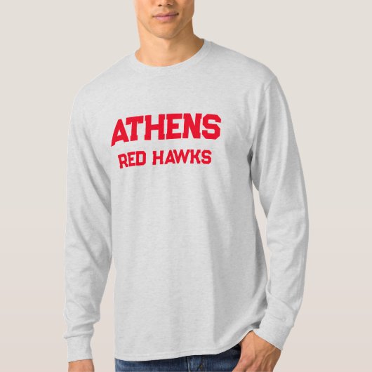 T-shirt école secondaire Troy Athens (Devant)