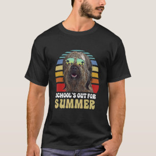 T-shirt Écoles Pour Enseignant Chien De Briard D'Été