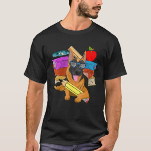 T-shirt Écolier Enfants Chien Propriétaire De Compagnie Be