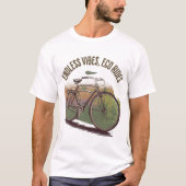 T-shirt écolo vibes cyclisme (Devant)