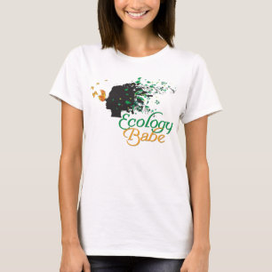 T-shirt Ecologie Babe Nature amoureux chemise