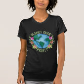 T-shirt Écologiste du Mois de la Terre Mère (Devant)
