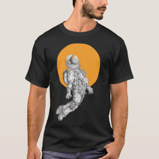 T-shirt Ecomi À La Lune Astronaut Space Suite Best Crypt