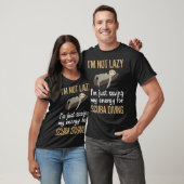T-shirt Économie D'Énergie Plongée Plongée Plongée Plongée (Unisexe)
