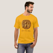 T-shirt Économies ANTIQUES de PIÈCE DE MONNAIE d'ABEILLE (Devant entier)