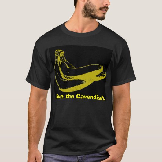 T-shirt Économies Noires le Cavendish (Devant)
