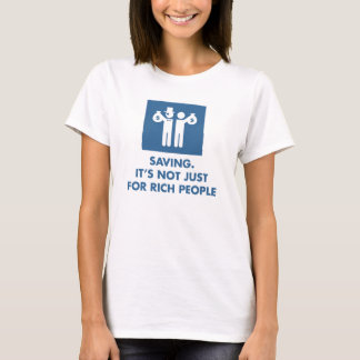 T-shirt Économiser. Il n'est pas simplement pour les