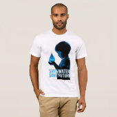 T-shirt Économiser l'eau, Sauver l'avenir (Devant entier)
