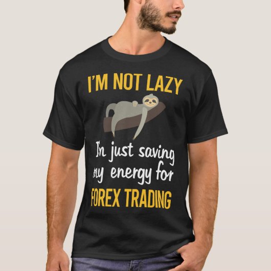 T-shirt Économiser l'énergie Forex Trader (Devant)