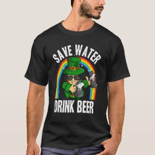 T-shirt Économisez De L'Eau Boire Bière Drôle Boire Joke S