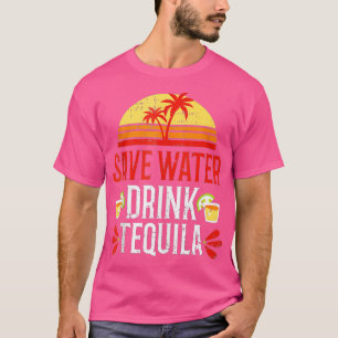 T-shirt Économisez de l'eau Boire Tequila Mexique Boire Pa