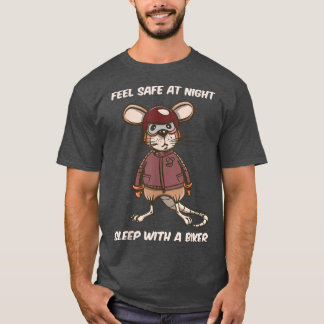 T-shirt Économisez La Nuit, Dormez Avec Un Biker Mouse Rid