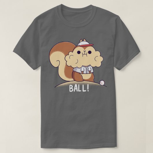 T-shirt Écorce de baseball (Design devant)