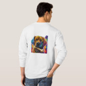 T-shirt écorce et fraternité" (Dos entier)