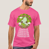 T-shirt Écosocialisme Camping Nature Lover Camper Pro Envi (Devant)