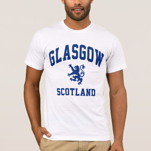 T-shirt Écossais de Glasgow (Devant)