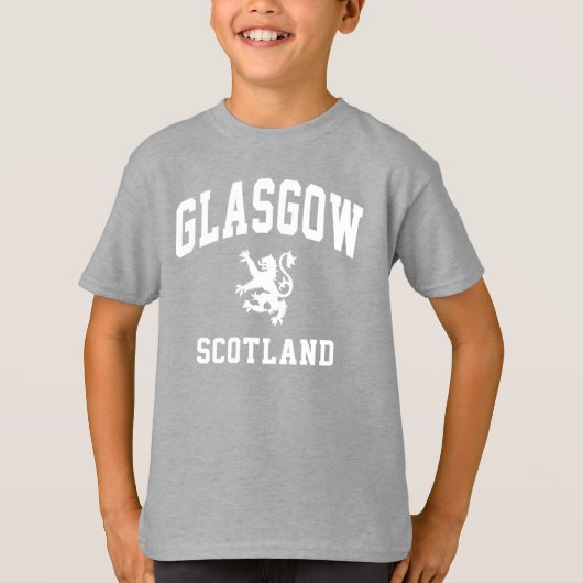 T-shirt Écossais de Glasgow (Devant)
