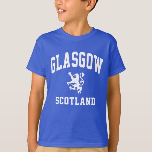 T-shirt Écossais de Glasgow (Devant)