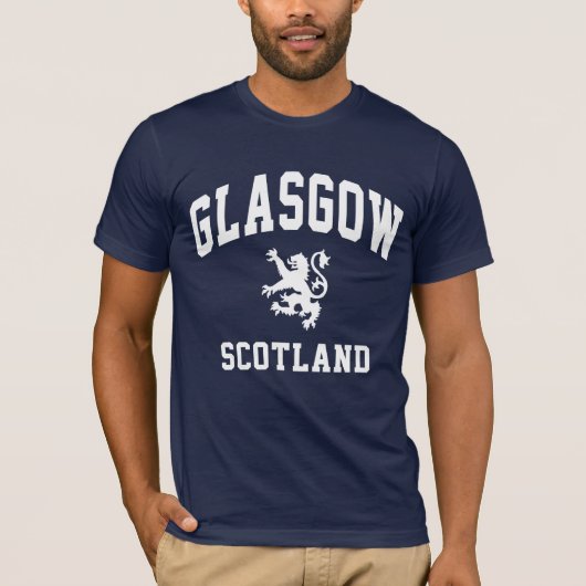 T-shirt Écossais de Glasgow (Devant)