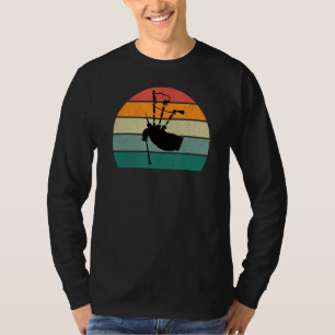 T-shirt Écossais Kilt Glasgow Aberdeen Bagpipes Pub U