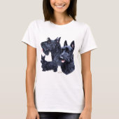 T-shirt Écossais Terrier (Devant)