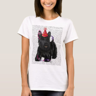 T-shirt Écossais Terrier et casquette de partie