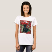 T-shirt Écossais Terrier Xmas (Devant entier)