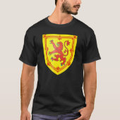 T-shirt Ecosse Armoiries Drapeau Souvenir Édimbourg (Devant)