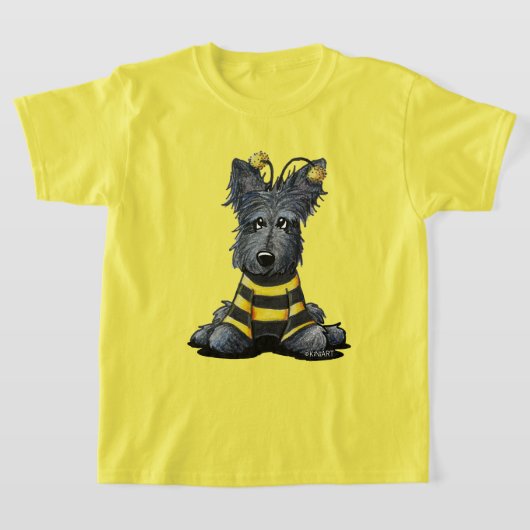 T-shirt Ecosse Chien Bee (Poser)