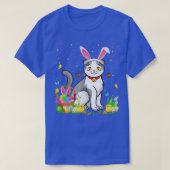 T-shirt Ecosse Fold Bunny Egg Chasse Scottish Fold East (Design devant)
