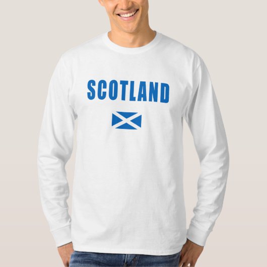 T-shirt Écosse Longsleeve (Devant)