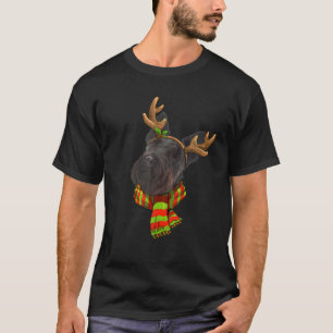 T-shirt Ecosse Terrier Chien Noël renne de Noël Noël