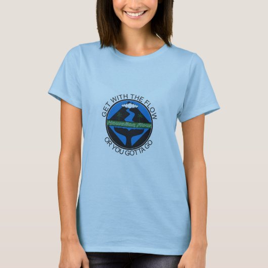 T-shirt Écoulement hawaïen (Devant)