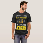 T-shirt Écoute Lyre (Devant entier)